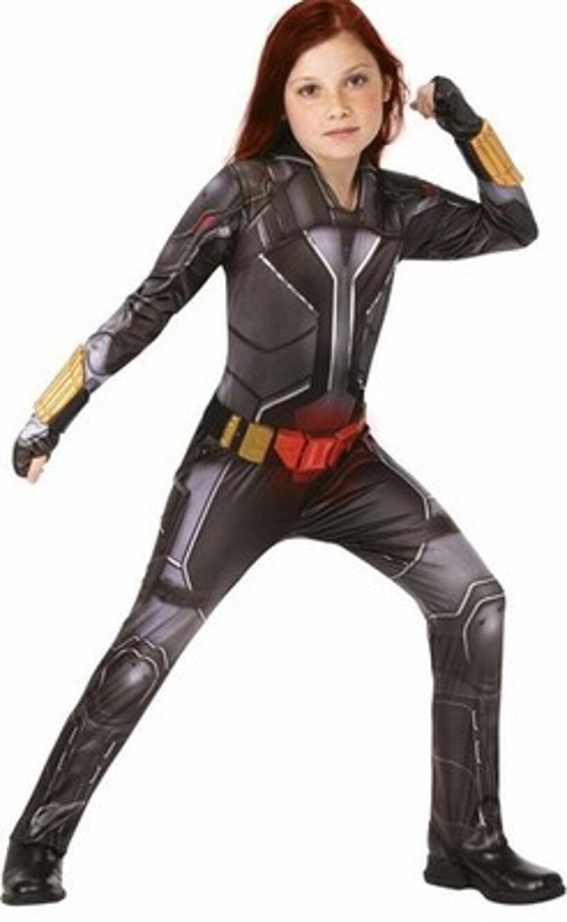 Rubies Girl's Marvel Studios Black Widow Move Deluxe Costume Small